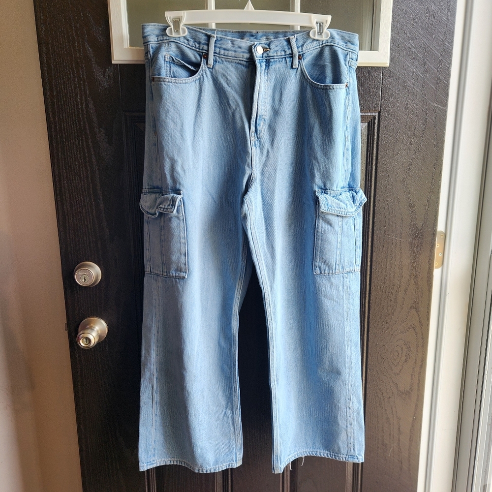 Old Navy High Rise Sky-Hi Jeans Size 14